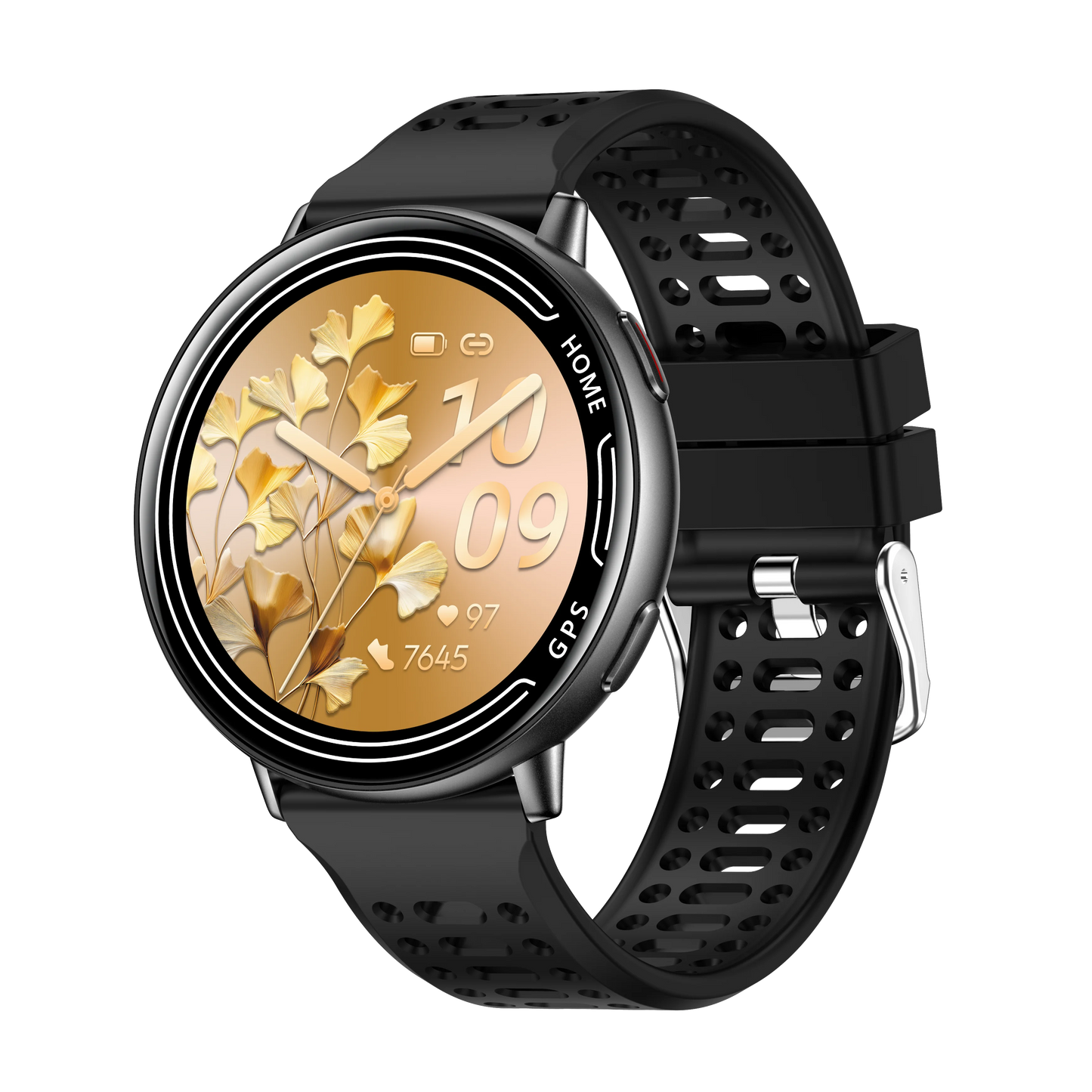 Yoateo Smart Watch | Built-In GPS, Bluetooth Call, IP68, 100+ Sports