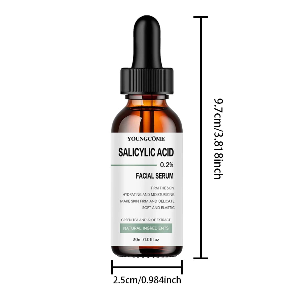 30 ml/50 ml Firming facial serum, rich in salicylic acid, hyaluronic acid,vitamins C suitable for all skin types, firming effect Peaceful Pleasures Health and Wellness 30ml