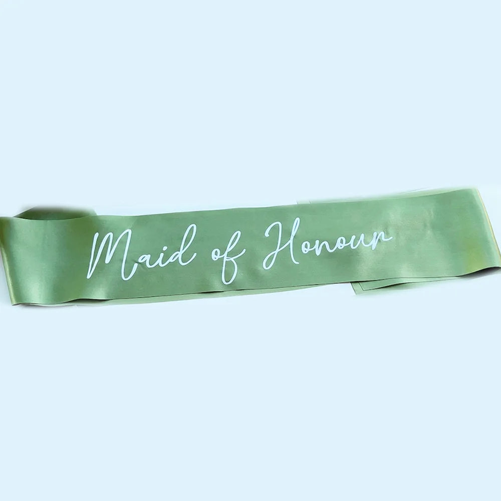 Bride To Be & Team Bride Sash – Bachelorette Party Favors
