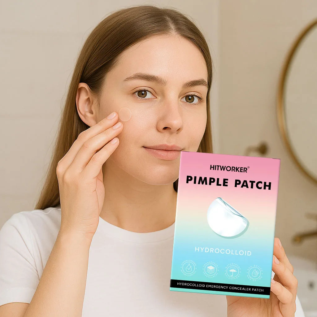 Hydrocolloid Acne Patches – Invisible, Waterproof, All Skin Types