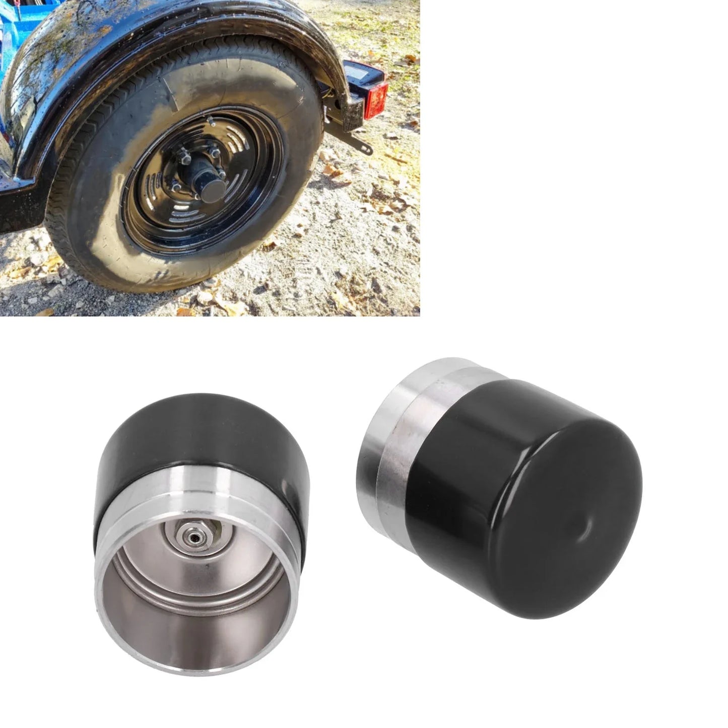 Bearing Buddy Protectors Stainless Steel Lubricators Universal