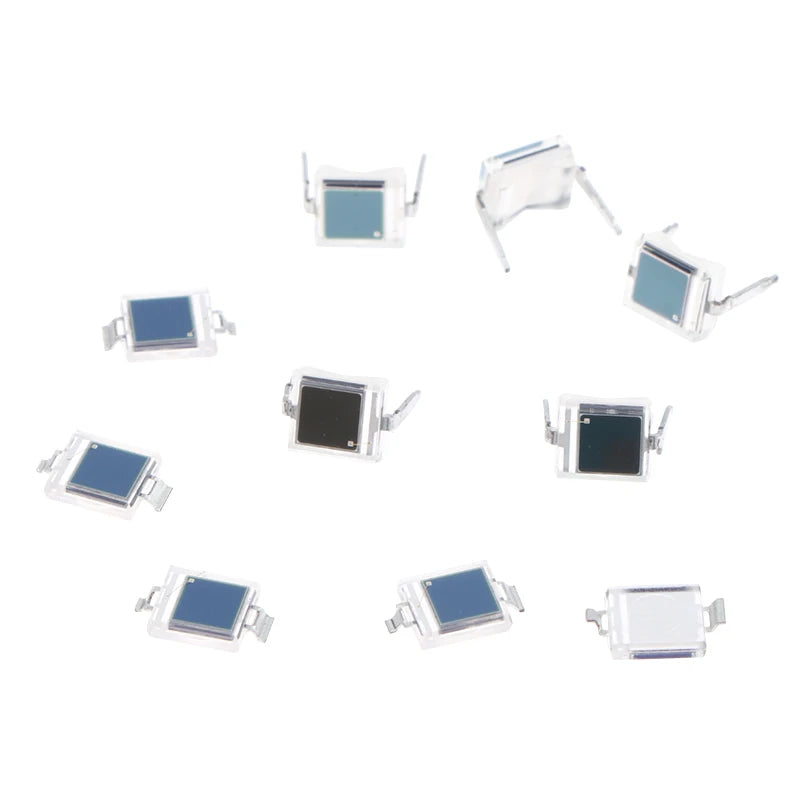 High Quality 5Pcs Photodiode BPW34S BPW34 Surface Mount/Direct Plug-in SMD-2/DIP-2 Silicon PIN Photodiode Infrared Receiver Tube Peaceful Pleasures Health and Wellness
