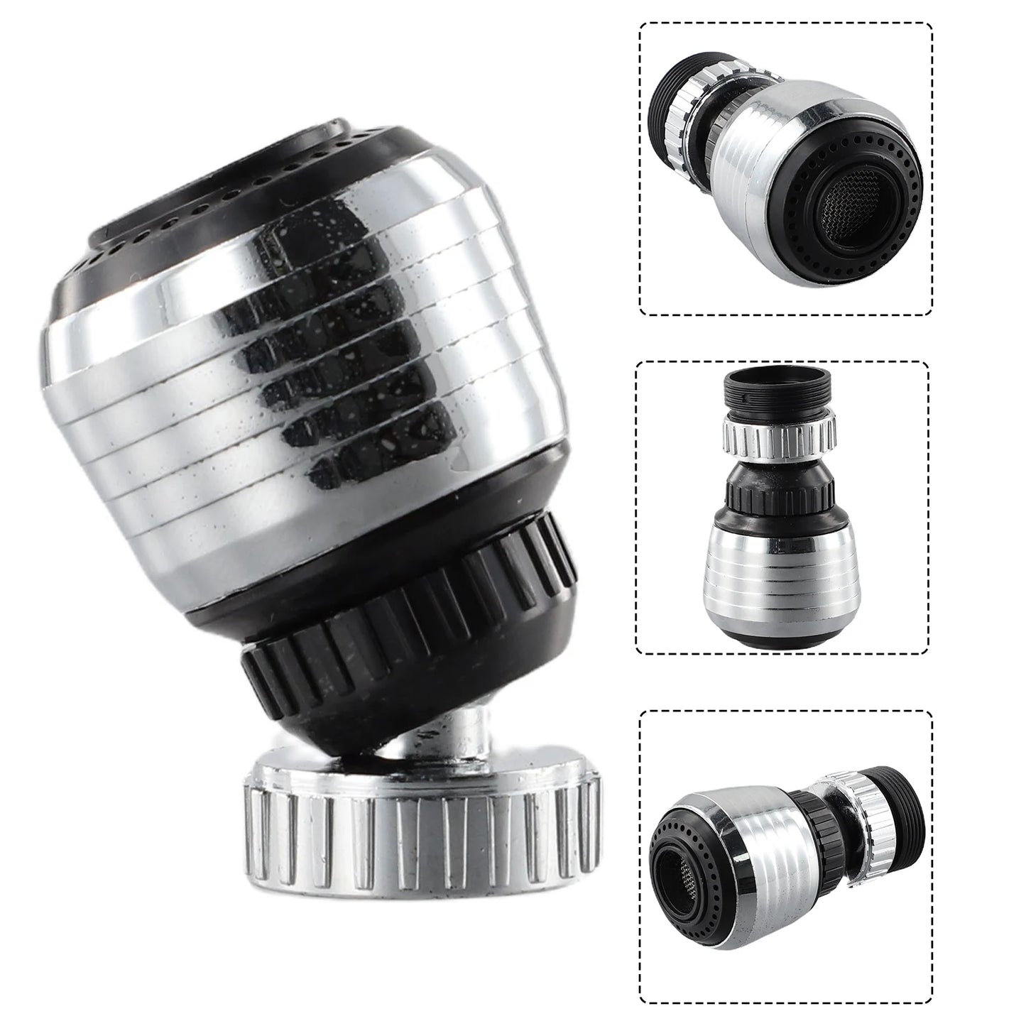360 Rotate Swivel Water Saving Tap Aerator Nozzle Filter Kitchen