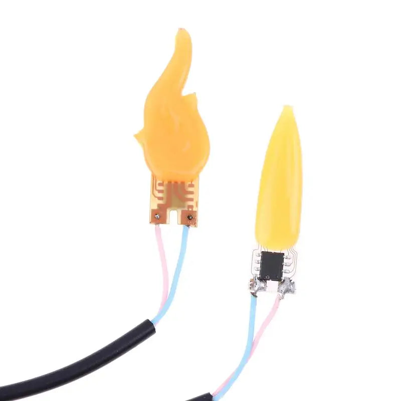 1800K Edison Flame Filament LED Flash Candle Light DC5V USB Interface for Bedroom Night Atmosphere Peaceful Pleasures Health and Wellness