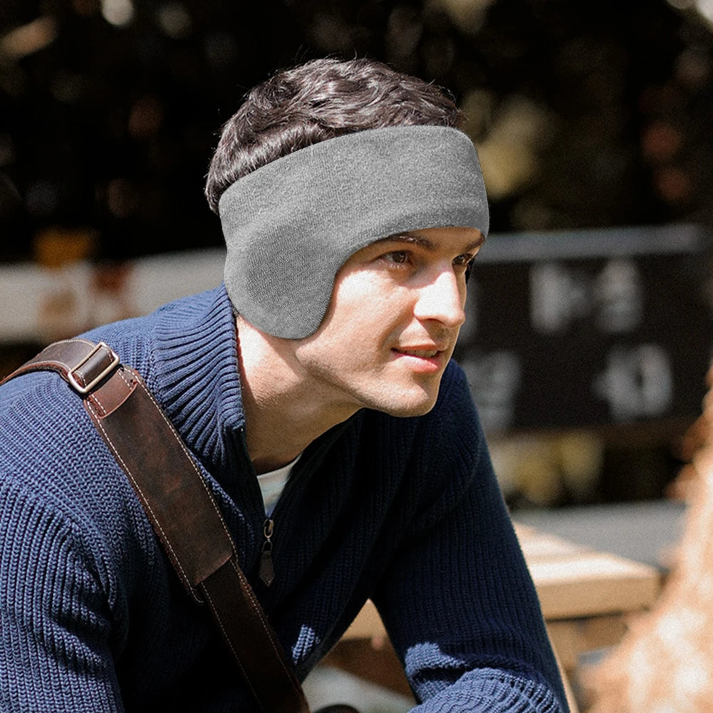 Swokii Winter Ear Warmer Headband – Soft Unisex Earmuffs