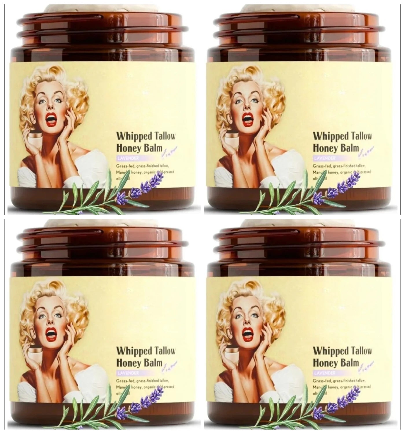 Butter Cream Honey Moisturizer Lavender | Face Lips Body