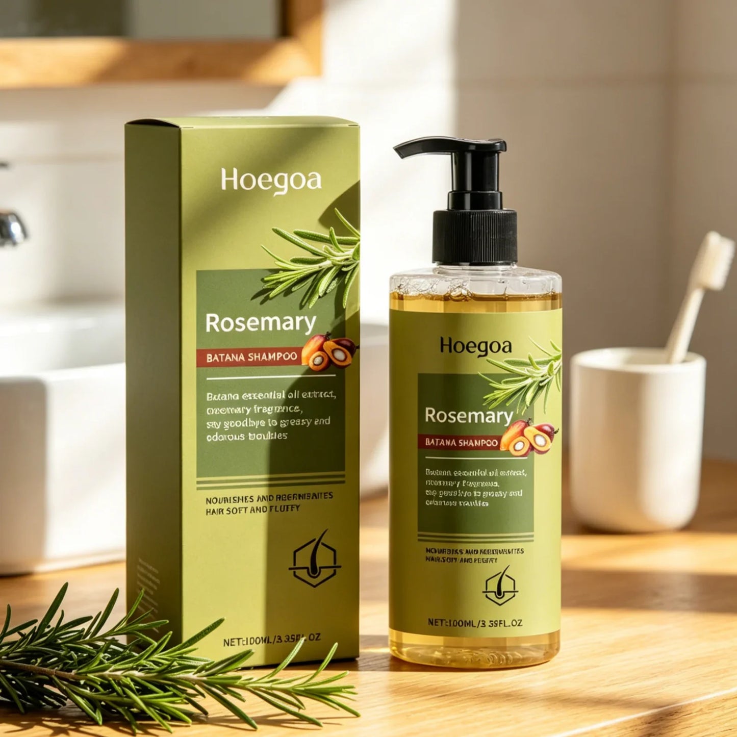 Hoegoa Anti-Dandruff Shampoo Deep Cleansing Scalp Care 100ml
