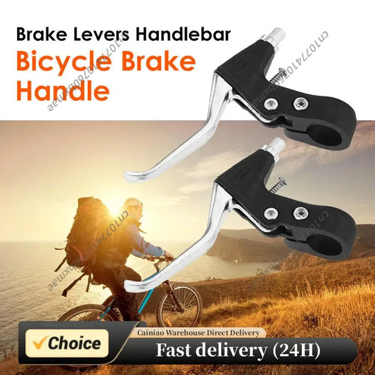 1pair MTB Mountain Bike Folding Aluminum Brake Handle Levers Handlebar Peaceful Pleasures Health and Wellness Default Title