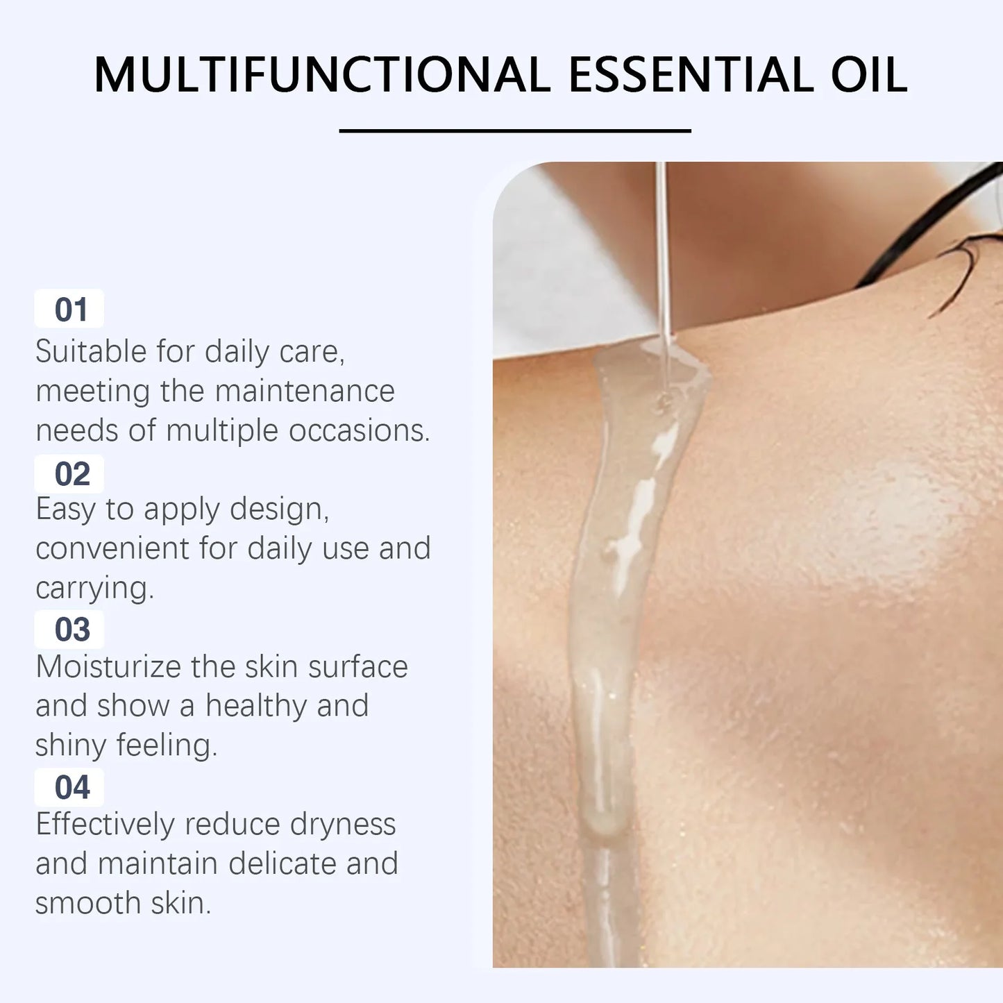 Blue Lotus Essential Oil – Skin, Hair, Nails & Diffuser | 30ml