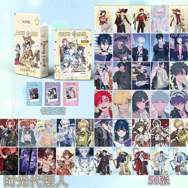 Link Click Lomo Cards Cheng Xiaoshi Lu Guang Qiao Ling Holographic