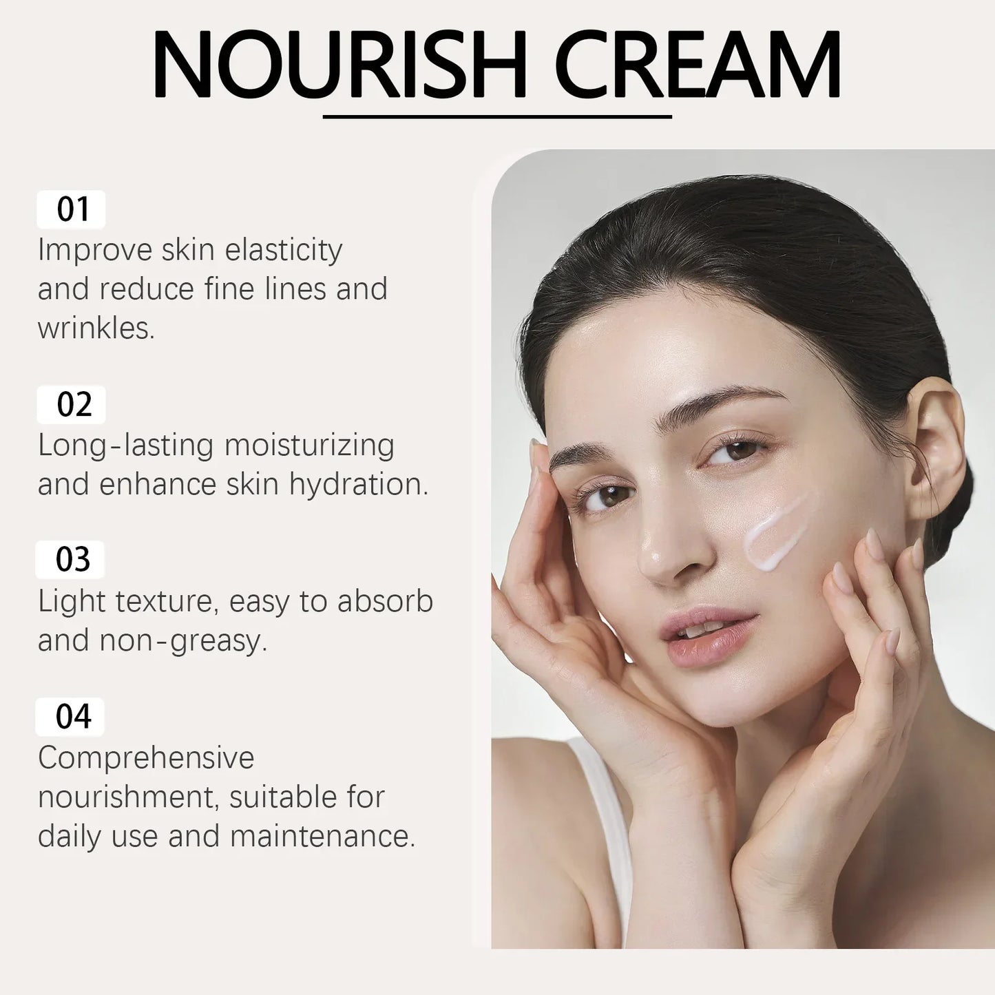 EELHOE Collagen Firming Face Cream with Vitamin E Peaceful Pleasures Health and Wellness