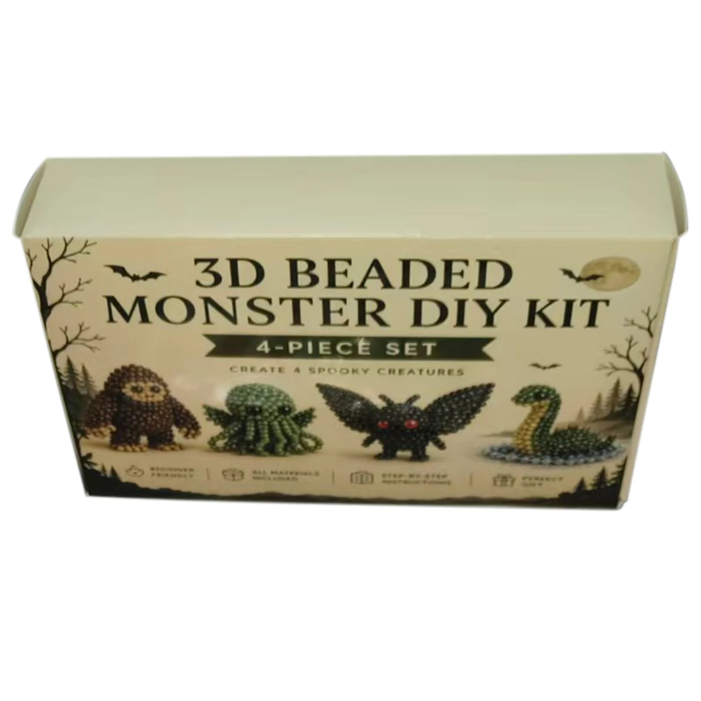 Handmade DIY Animal Bead Set,3D Beaded Animal Craft Kit,Bead Pet Keychain Making Kit,Rainy Day Indoor/Family Bonding Activities Peaceful Pleasures Health and Wellness G