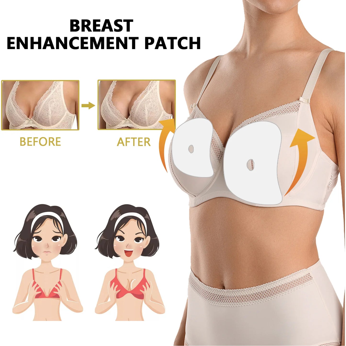 Ginger Bust Enhancer Patch – Firming, Lifting & Fullness