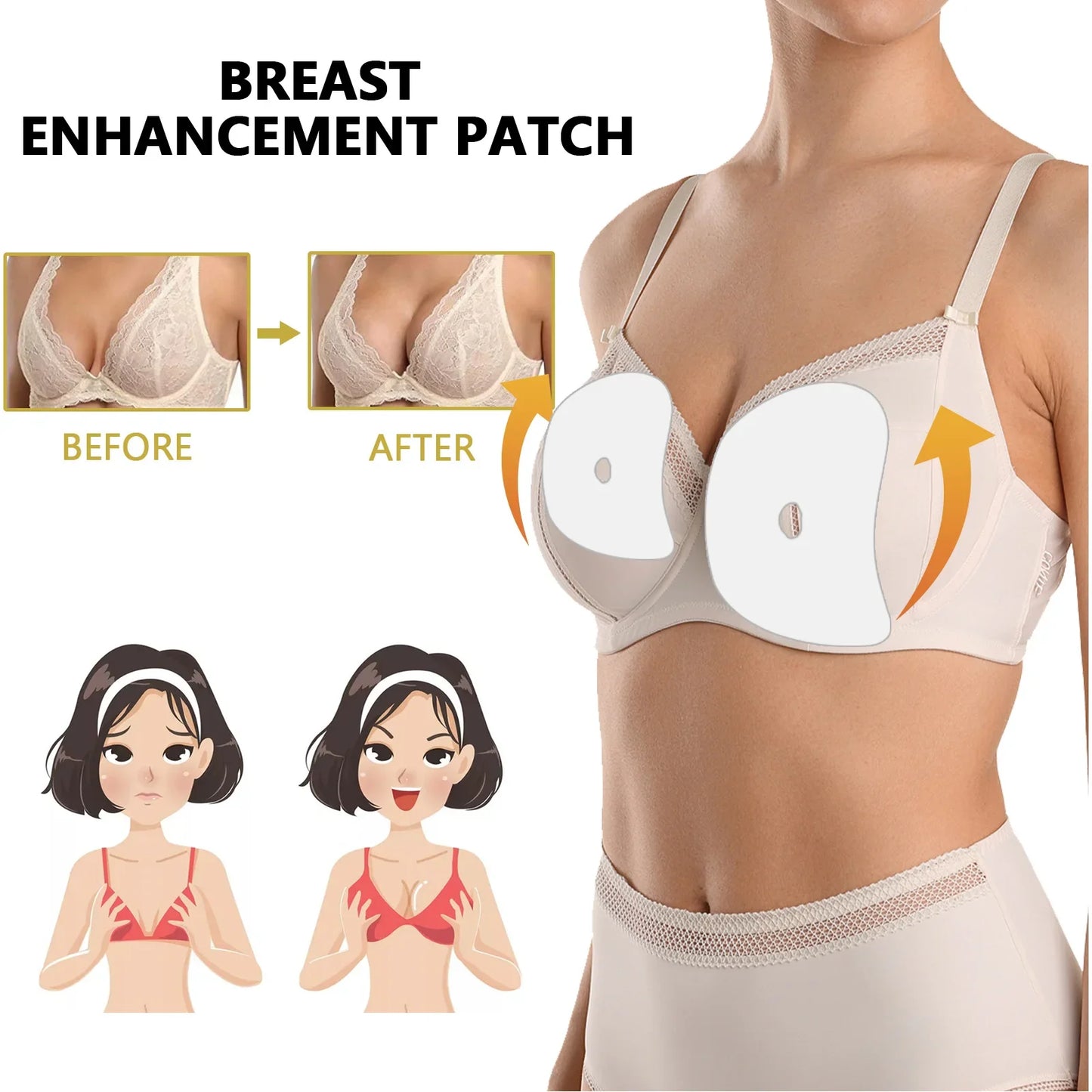 Ginger Breast Firming & Lifting Patch – Bust Enhancer