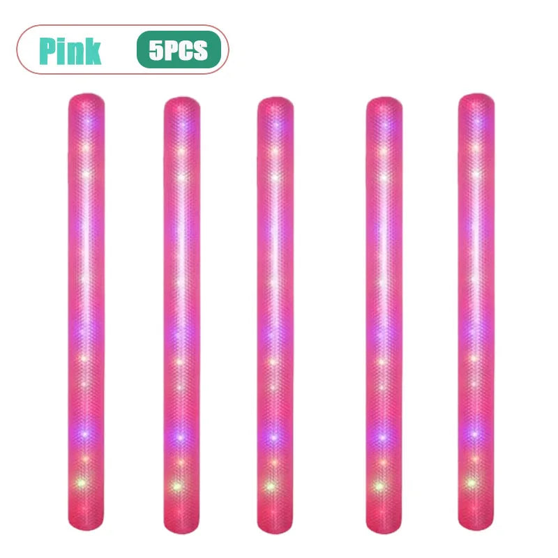 LED Light-Up Inflatable Pool Noodle Stick – Kids & Adults