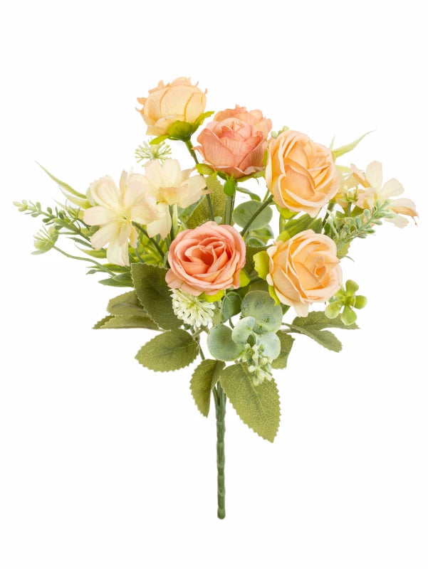 Artificial Silk Rose Bouquet | Wedding, Home & Valentine's Decor