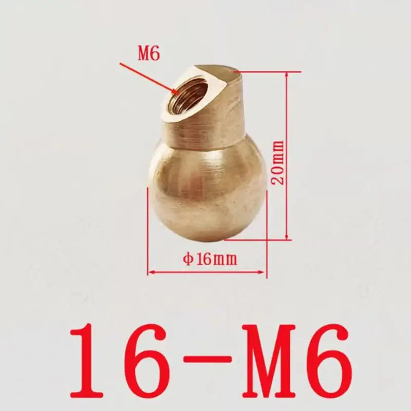 Brass Ball Joint Coolant Nozzle – CNC Lathe & Mill