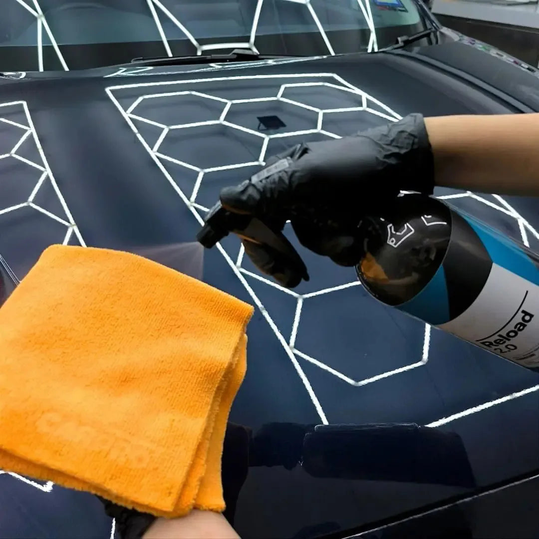 CAR Reload 2.0 Spray Sealant Silica Siloxane Ceramic Spray Ceramic Coating Super Hydrophobic Self-Cleaning Improved Gloss Peaceful Pleasures Health and Wellness