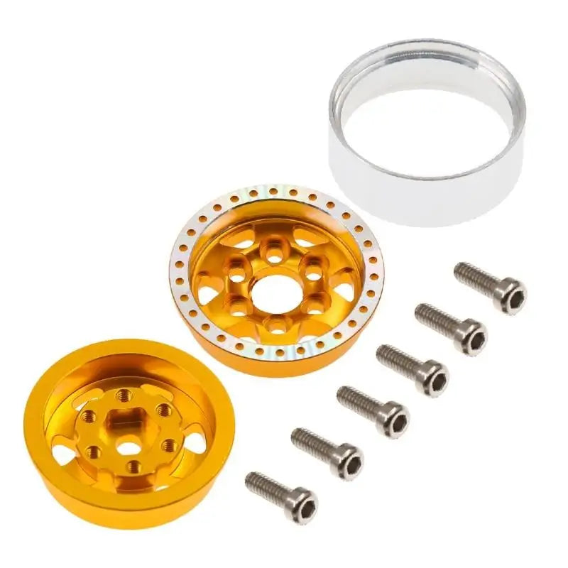 RC Rubber Wheel Tires 4PCS for 1/24 SCX24 FCX24 Crawler
