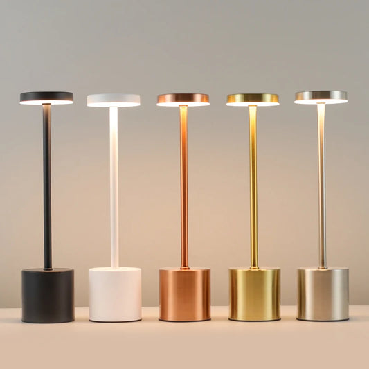 Retro LED Table Lamp 3colors Touch Dimmable Desk Lamp Home Restaurant Coffee Shop Nordic Modern Simple Mushroom Style Room Decor Peaceful Pleasures Health and Wellness