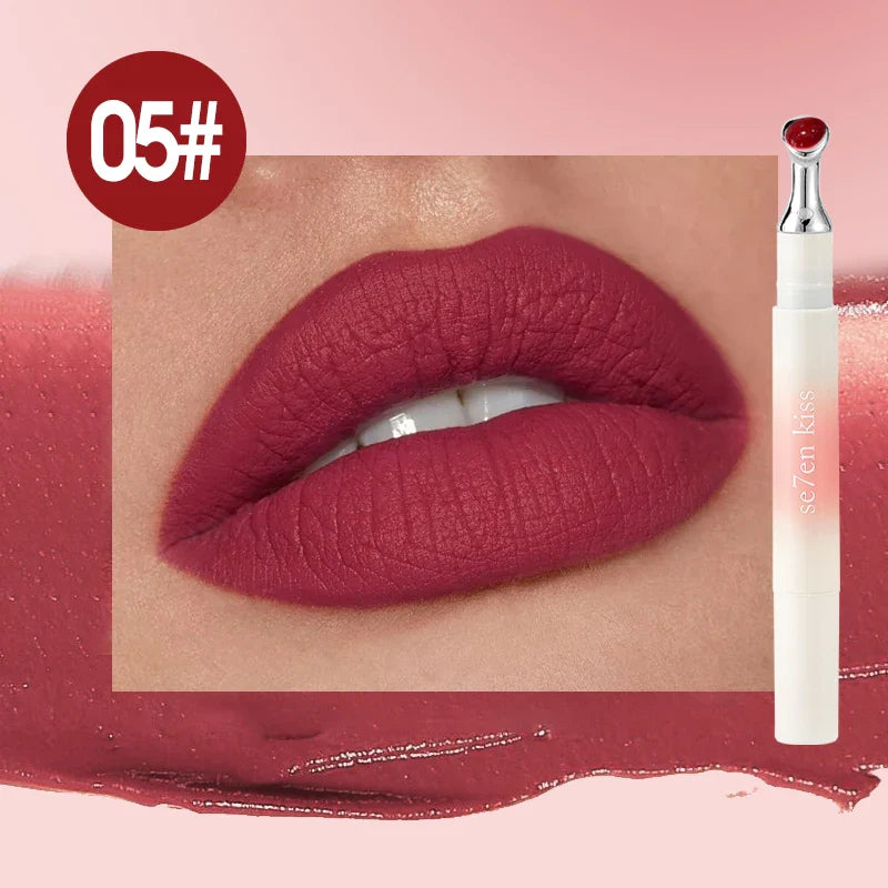 Se7en Kiss Velvet Matte Lip Glaze – Waterproof & Long-Lasting