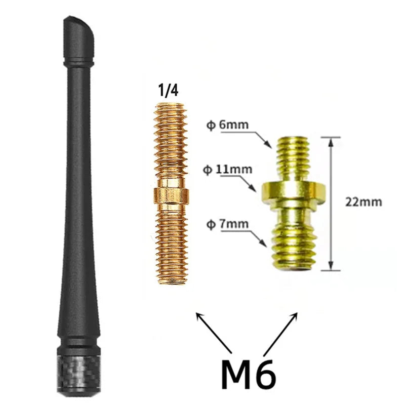 25cm AM FM Car Antenna – Jeep Wrangler, Ram 1500, F150, Silverado
