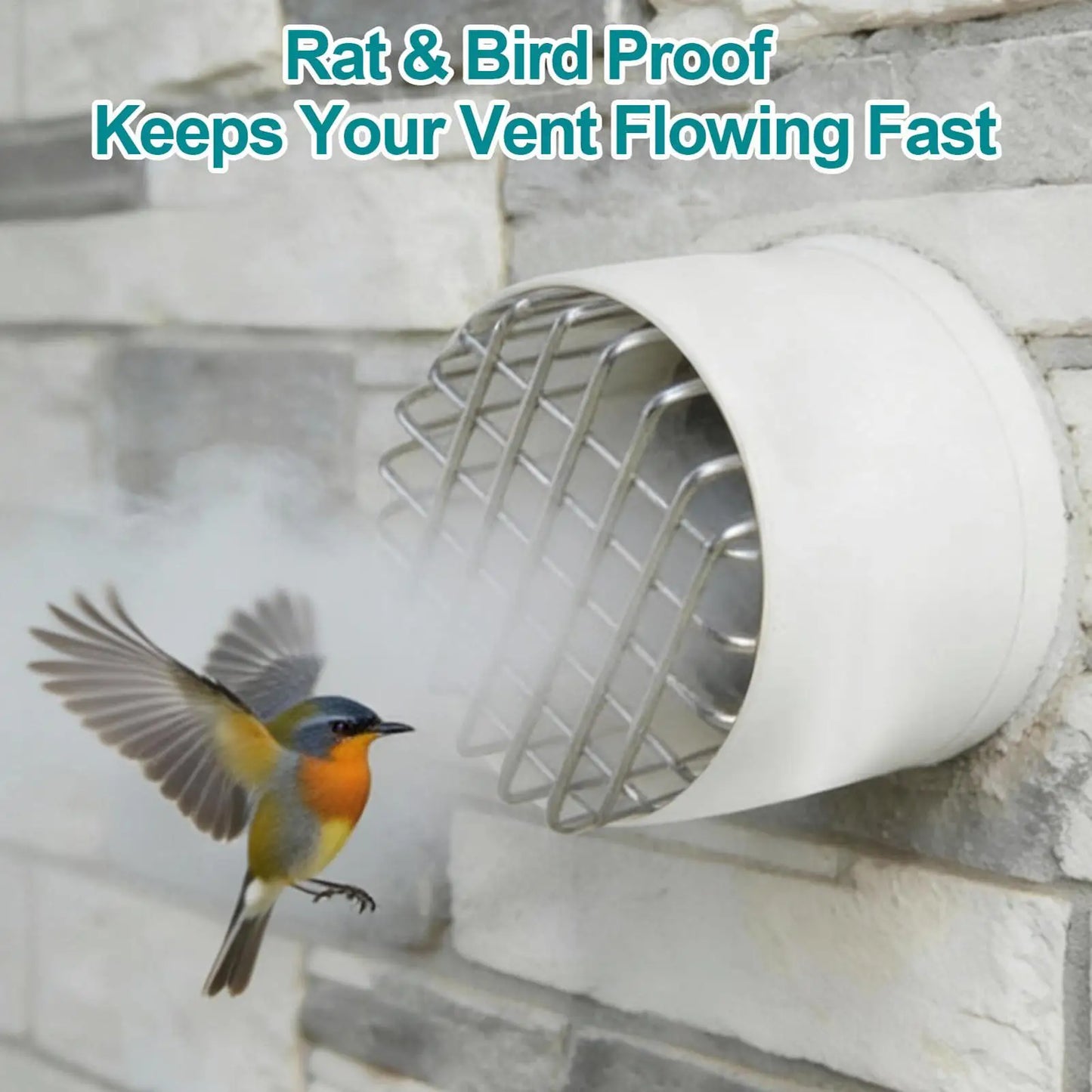 Adjustable Stainless Steel Downspout Guard | Anti-Clog Filter