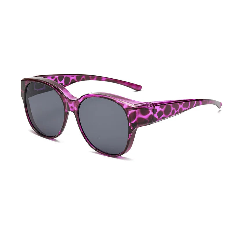 Winful UV400 Polarized Fit Over Glasses Wrap Sunglasses