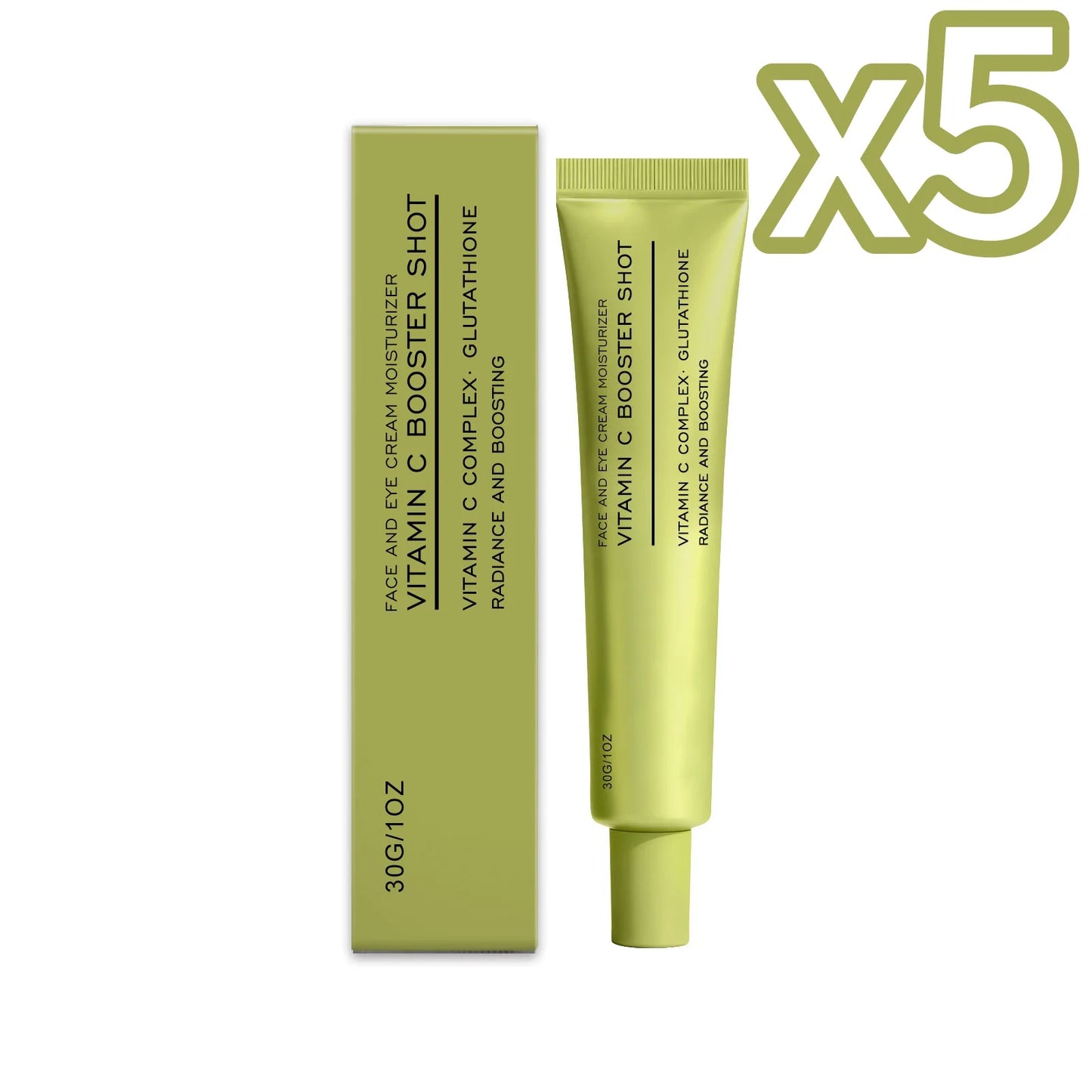 Nicotinamide Skin Moisturizing Cream Lock Water Hydrate Dry Skin Brighten Skins Tone Suitable Face Eye Use Vitamin C Moisturizer Peaceful Pleasures Health and Wellness 30g Boxed X 5PCS