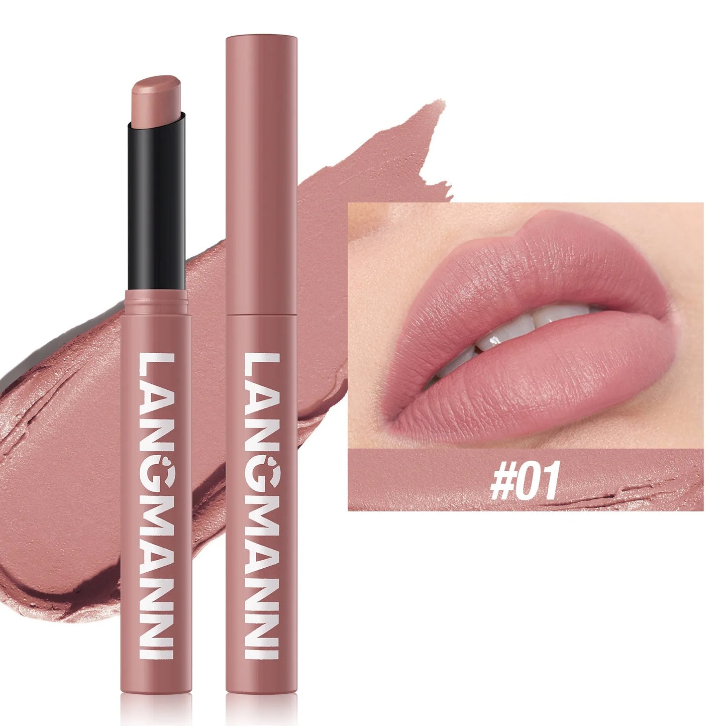 Pearl Shimmer Lipstick | High-Shine Creamy Hydrating Lip Color