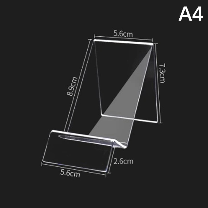 Clear Acrylic Phone Stand – Universal Desktop Holder & Desk Dock