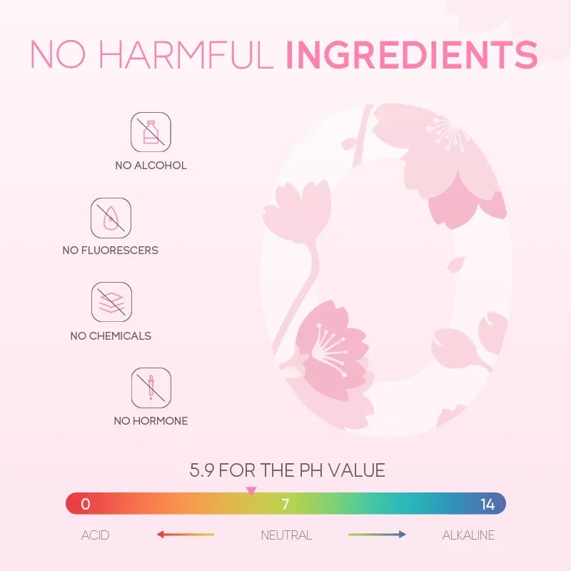 Sakura Foam Facial Cleanser – Brightening & Acne Control 50g Peaceful Pleasures Health and Wellness
