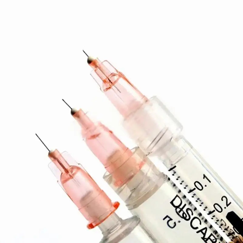100PCS 34G Dental Irrigation Syringe Needles | 1.5–8mm Tips