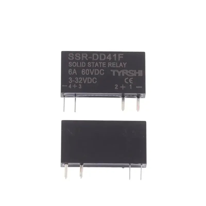 HELTC SSR Solid State Relay 3-32VDC 6A Slim DIN Rail Module