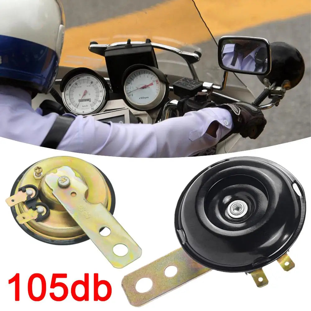 12V Motorcycle Horn Loud Waterproof Speaker Kit Peaceful Pleasures Health and Wellness