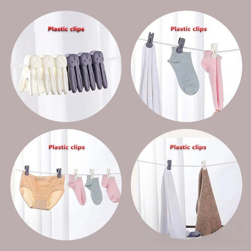 Heavy Duty Clothespins 12 Pack – Windproof No-Trace Laundry Clips Laundry Clothespins Peaceful Pleasures Health and Wellness