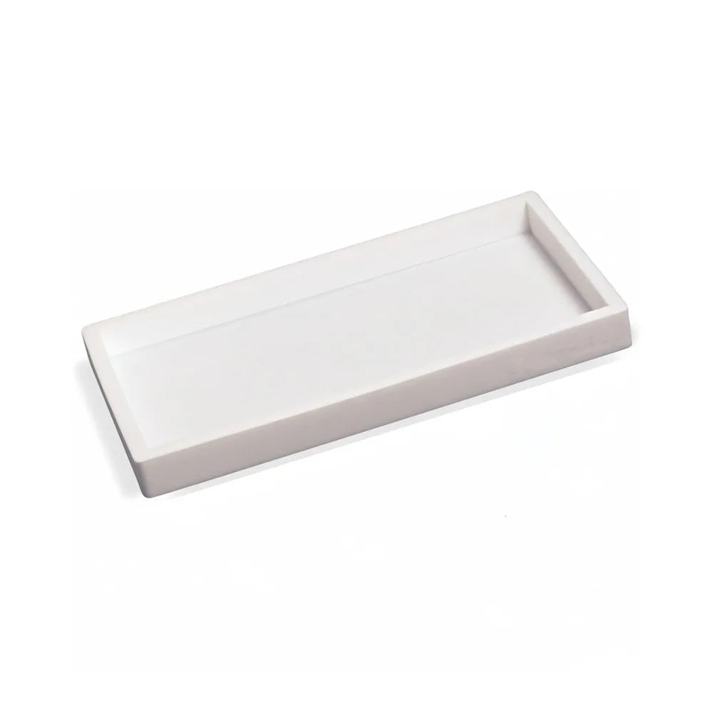 Silicone Bathroom Vanity Tray | Shatterproof Countertop Organizer