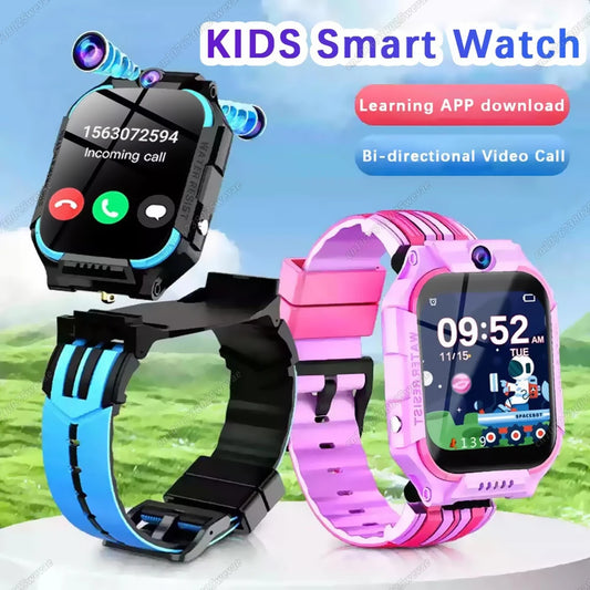 Kids 4G GPS Smart Watch | SOS Camera SIM Card Boys Girls Kids GPS Smartwatch Peaceful Pleasures Health and Wellness