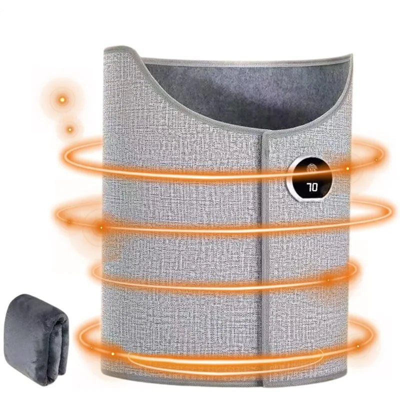 Foldable Under-Desk Electric Foot & Leg Warmer with Thermostat