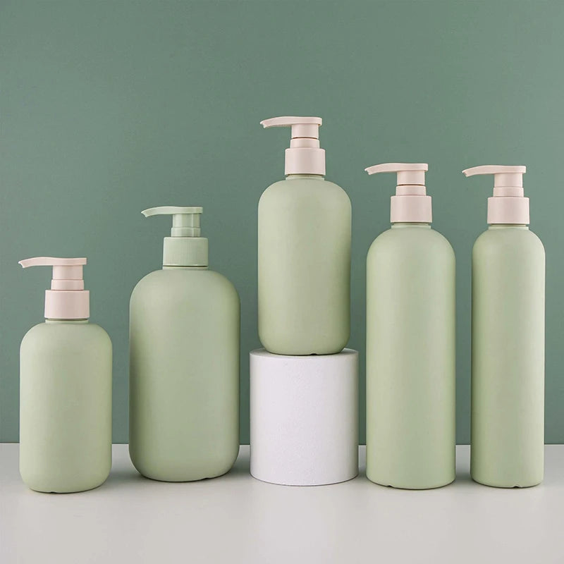 Refillable Foaming Soap Dispenser Green Pump Bottle 200–500ml
