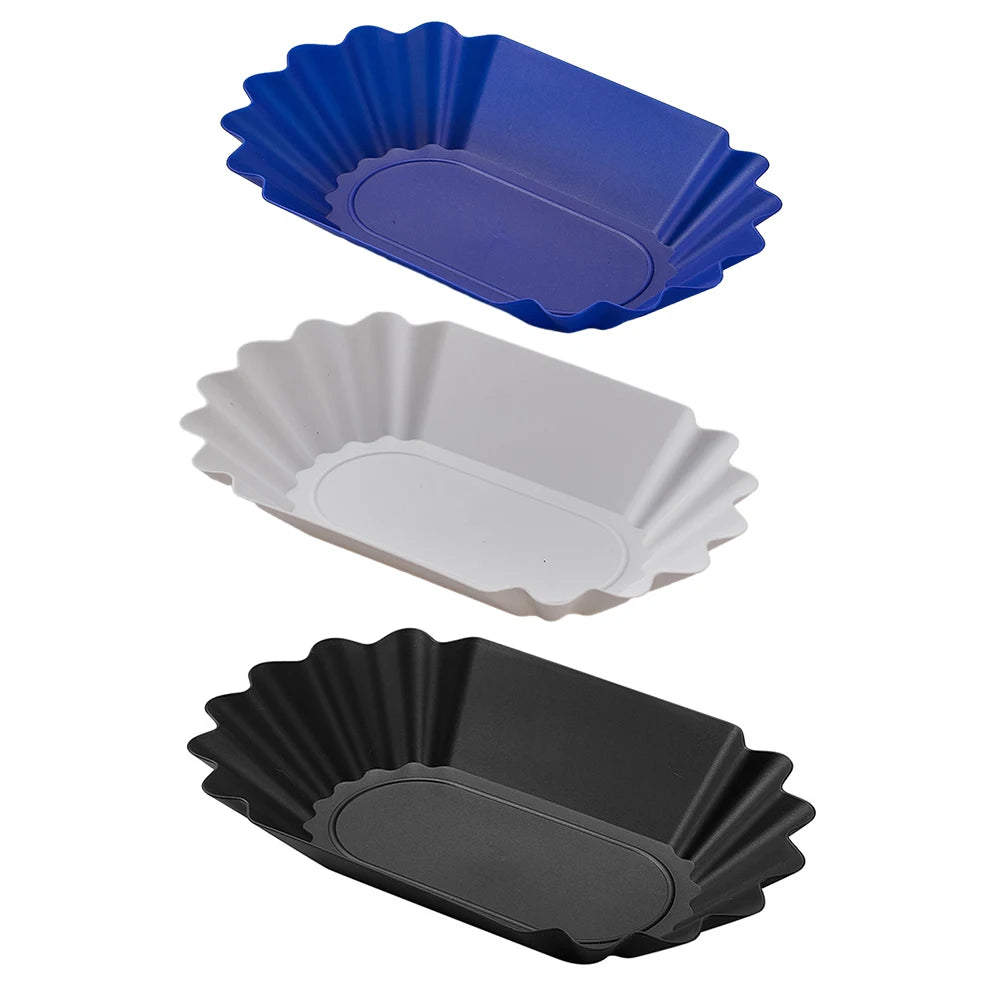 Plastic Coffee Beans Sample Tray Display Dish Plate Container Kitchen