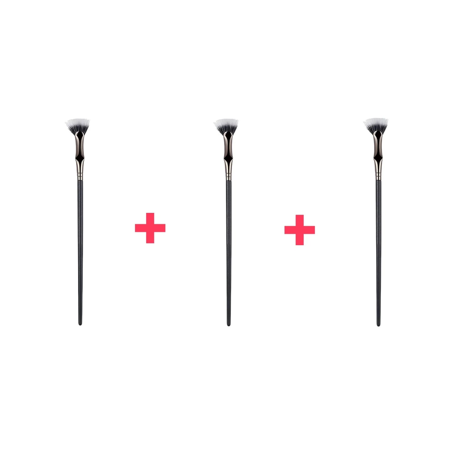Eelhope Double Layer Fan Eyelash Brush | Eye Makeup Tool