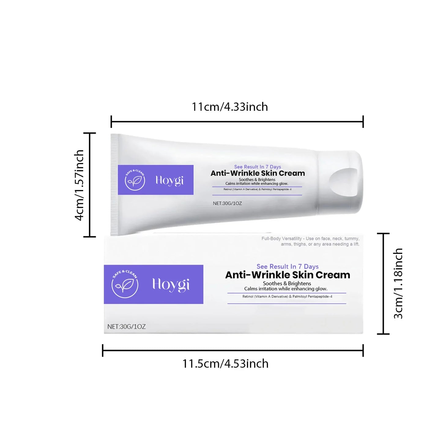 Hoygi Retinol Firming Cream – Anti-Aging Face & Neck 30g