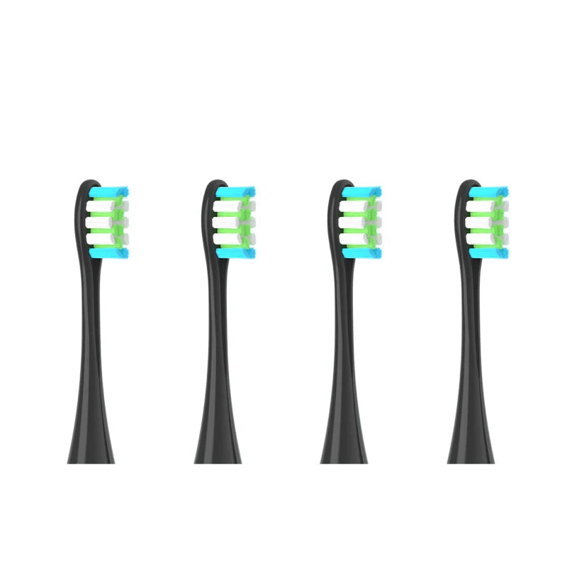 4-Pack Replacement Brush Heads for Oclean Sonic Toothbrush