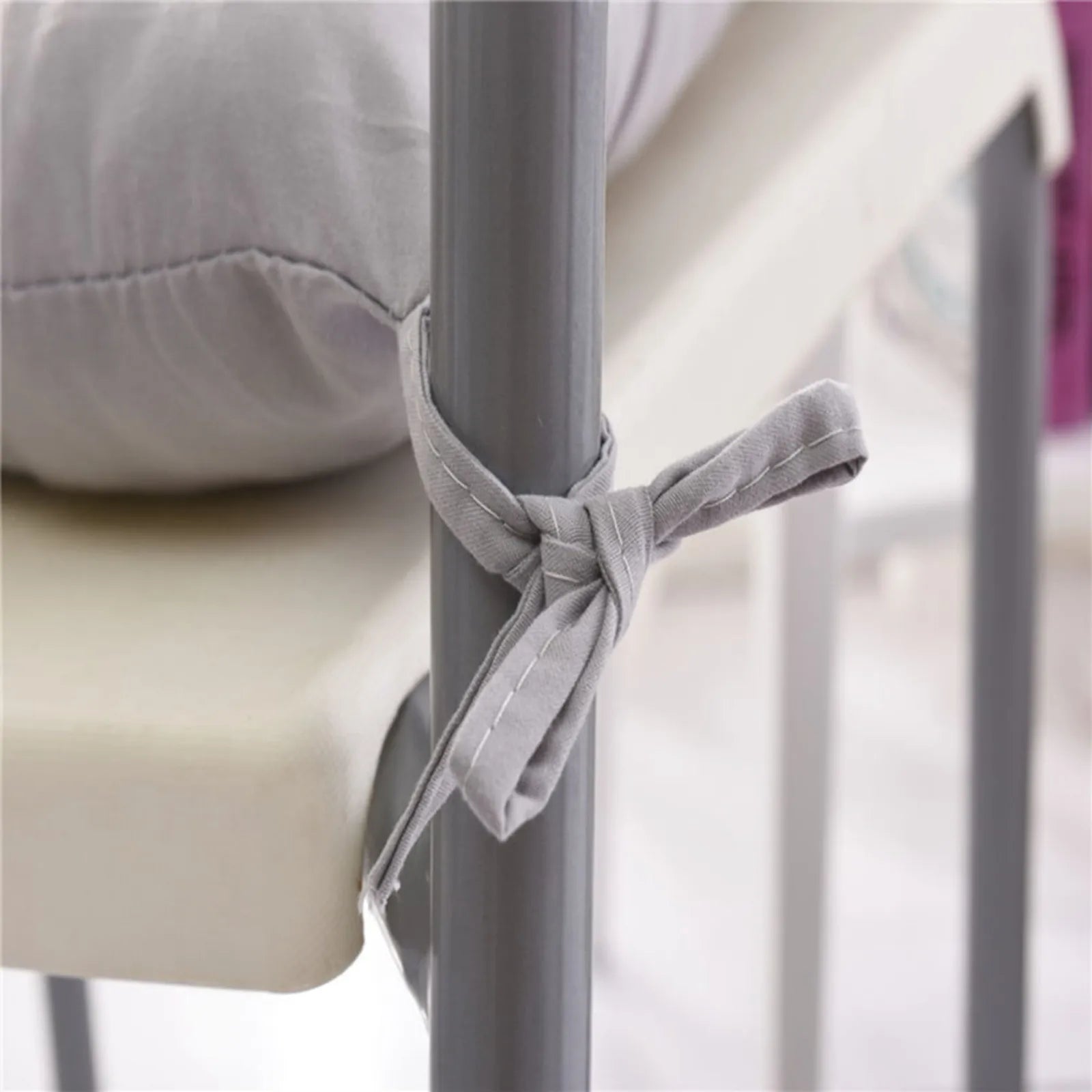 40cm Throw Pillow Chair Fixed Rope Non-Slip Seat Cushion Nap Pillows Home Office Chair Cushion Seat Soft Pad Pillow Sofa Cushion Peaceful Pleasures Health and Wellness