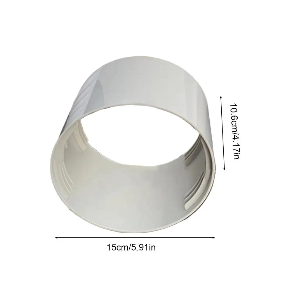 5.9 Inch Portable AC Hose Adapter Universal Vent Tube Coupler For Window Bedroom Living Room Office,Easy Install, Air-Tight Seal Peaceful Pleasures Health and Wellness C