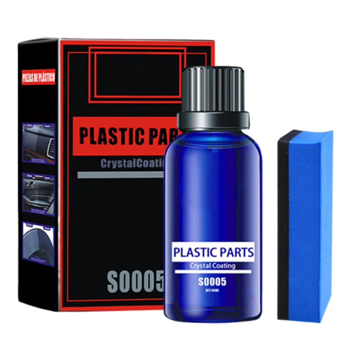 30ml Car Interior Coating Polish – Leather, Dash & Trim Care