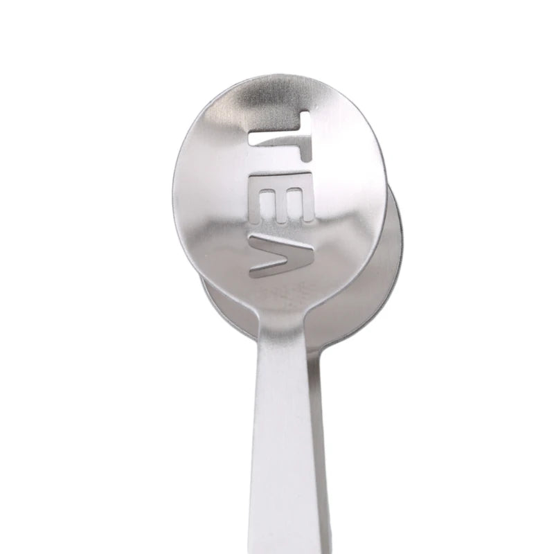 Stainless Steel Tea Bag Clip Tongs Teabag Squeezer Strainer Holder Grip Spoon Mini Tea Leaf Anti-hot Clamp Peaceful Pleasures Health and Wellness