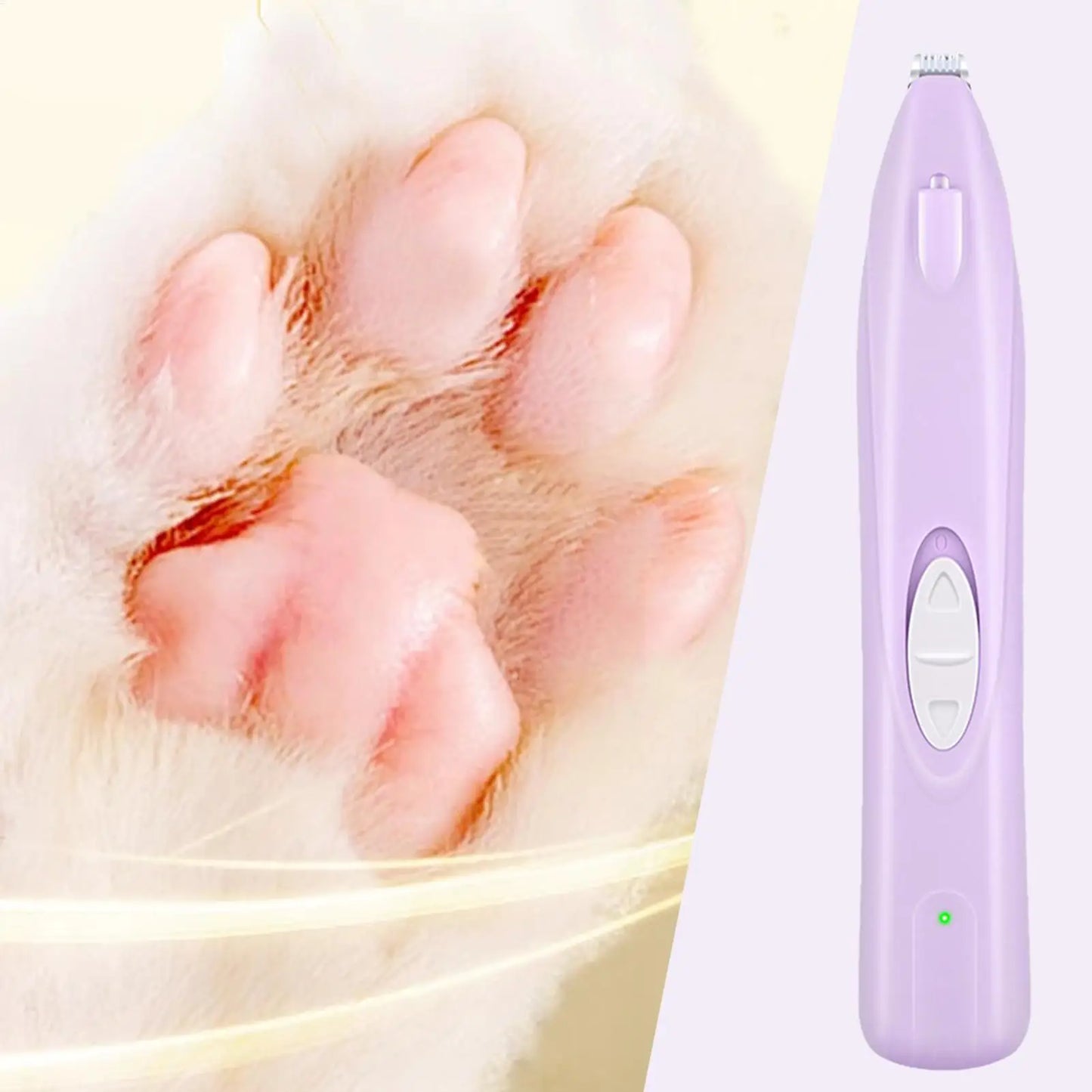 Electric Dog Clippers Dog Paw Hair Trimmer Rechargeable Low Noise Hair Shaver For Daily Home Ears Eyes Rump Peaceful Pleasures Health and Wellness