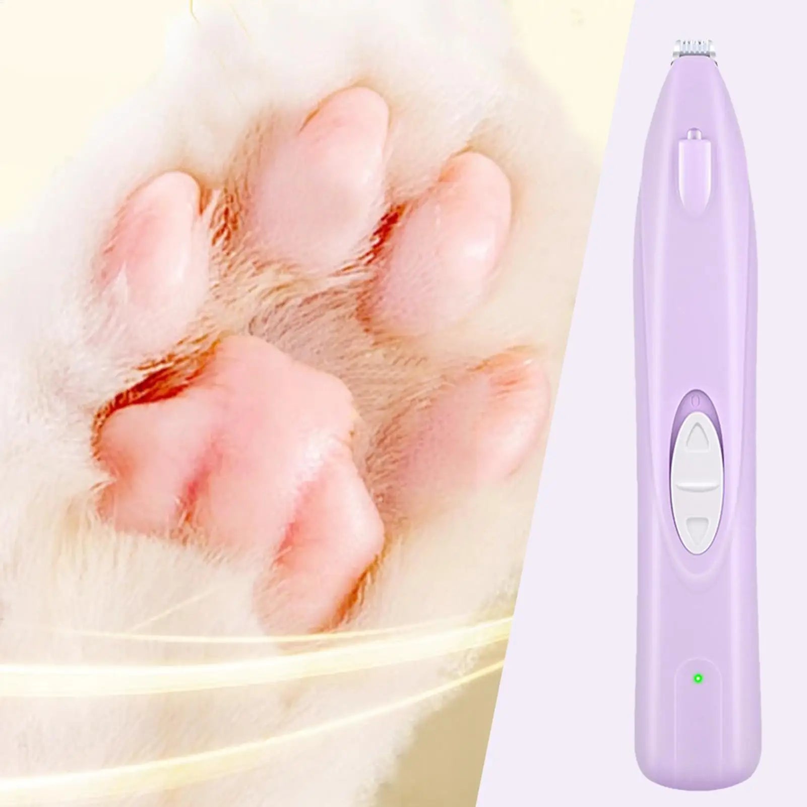 Electric Dog Clippers Dog Paw Hair Trimmer Rechargeable Low Noise Hair Shaver For Daily Home Ears Eyes Rump Peaceful Pleasures Health and Wellness